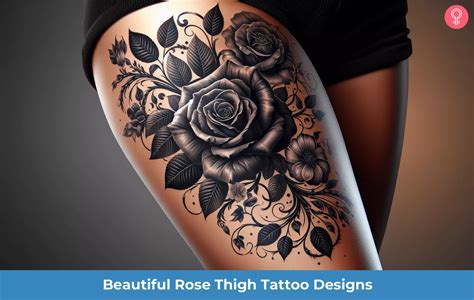 Womens Thigh Tattoo Designs