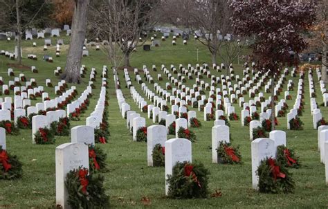 Wreaths Across America Removal Day Washington Crossing National